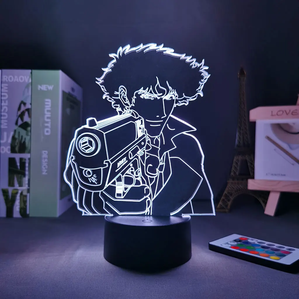 3d Anime Led Light Anime Cowboy Bebop Spike Lamp Anime Figures Night Lamp Portable Lighting
3d Anime Led Light Anime Cowboy Bebop Spike Lamp Anime Figures Night Lamp Portable Lighting