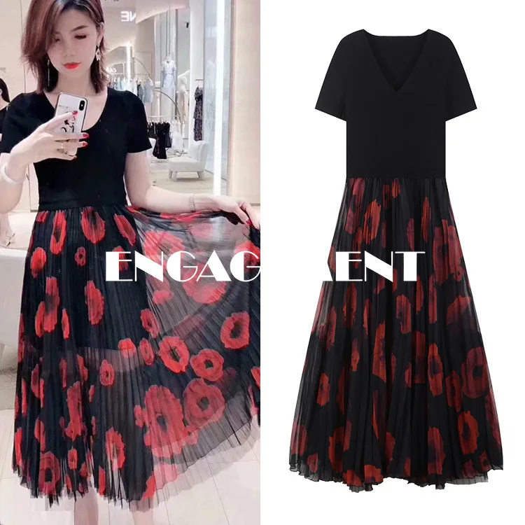 ENGAGEMENT 2021 Summer Fashion Slim Sexy Printed Pleated Skirt Contrast Color Flower Dress Long Skirt Children
ENGAGEMENT 2021 Summer Fashion Slim Sexy Printed Pleated Skirt Contrast Color Flower Dress Long Skirt Children