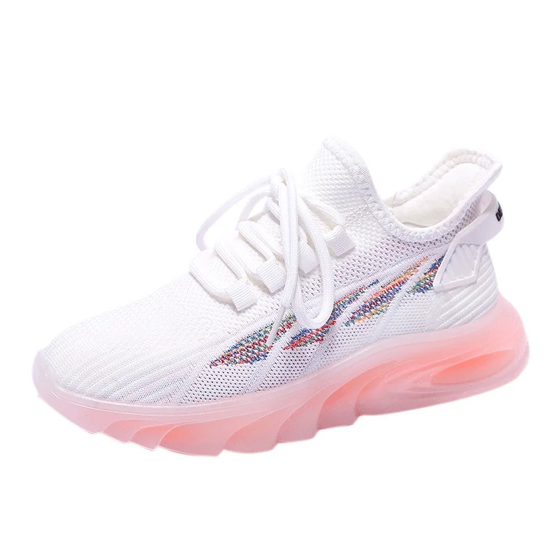 INS Korean Style Flying Woven 2021 Spring New Student Sneakers Women's Breathable Fitness Running Leisure woman shoes
INS Korean Style Flying Woven 2021 Spring New Student Sneakers Women's Breathable Fitness Running Leisure woman shoes