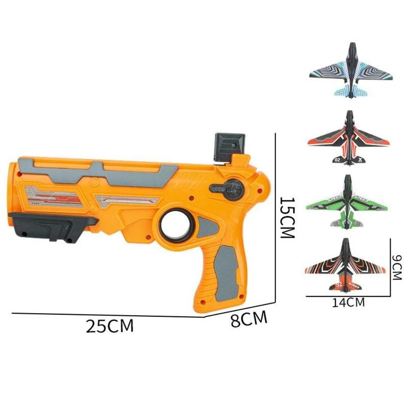 Foam Catapult Airplane Children Outdoor Toy Boy Hand Throwing Launcher Glider Model 1set Bubble Catapult Plane Aircraft Game Toy
Foam Catapult Airplane Children Outdoor Toy Boy Hand Throwing Launcher Glider Model 1set Bubble Catapult Plane Aircraft Game Toy