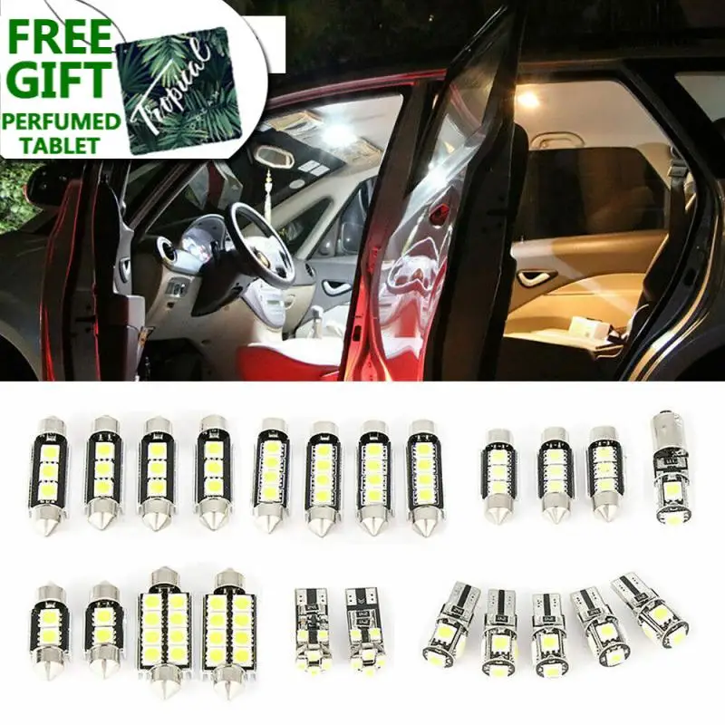 Universal 23Pcs LED T10 5050 Car Light Bulb Interior Dome Trunk License Plate Lamps Kit White For Bmw E60 E90 Golf 4 7 LED Lamp
Universal 23Pcs LED T10 5050 Car Light Bulb Interior Dome Trunk License Plate Lamps Kit White For Bmw E60 E90 Golf 4 7 LED Lamp
