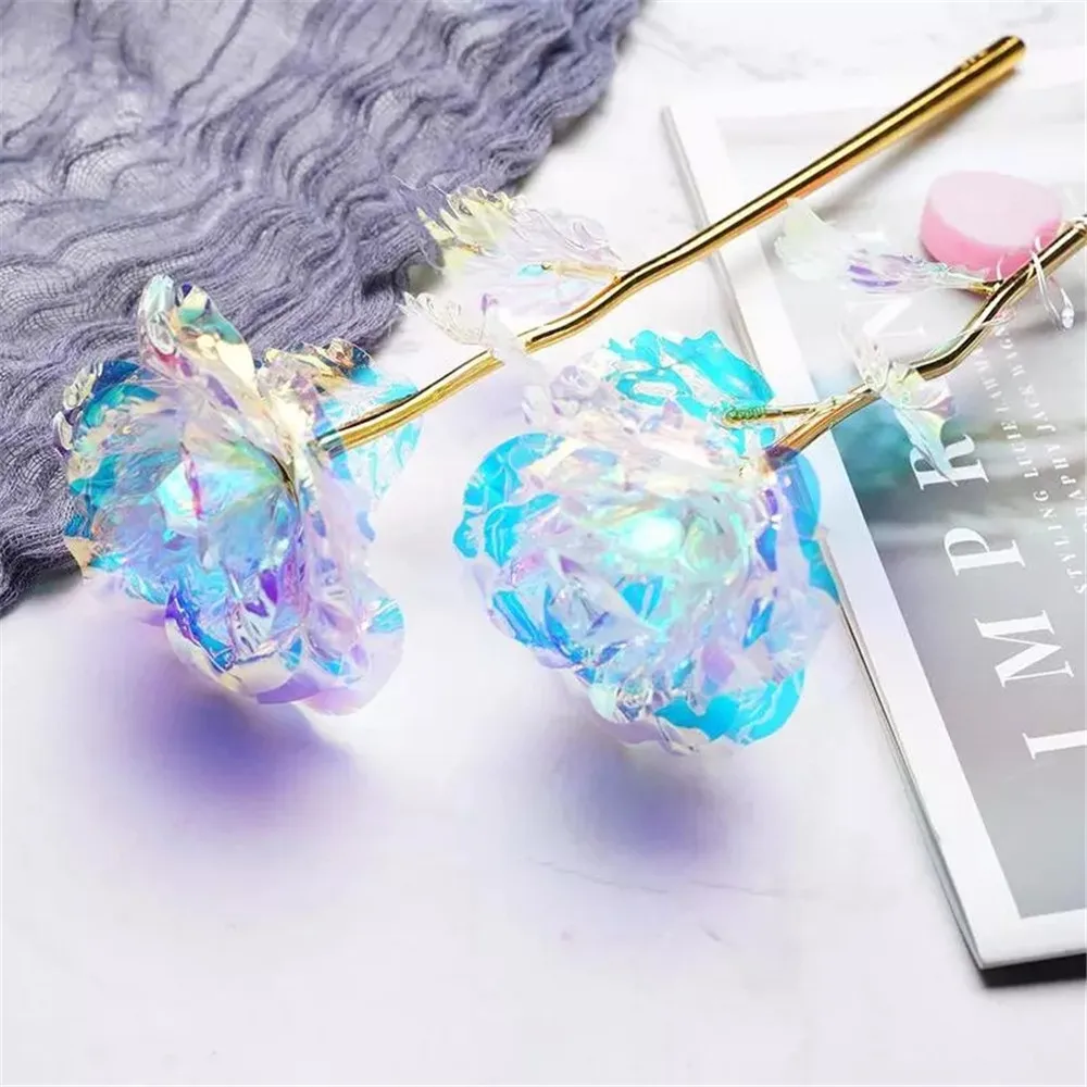 Valentine's Day Creative Gift 24k Aluminum Foil Gold Lighting Rose Lasting Eternal Love Wedding Decoration
Valentine's Day Creative Gift 24k Aluminum Foil Gold Lighting Rose Lasting Eternal Love Wedding Decoration