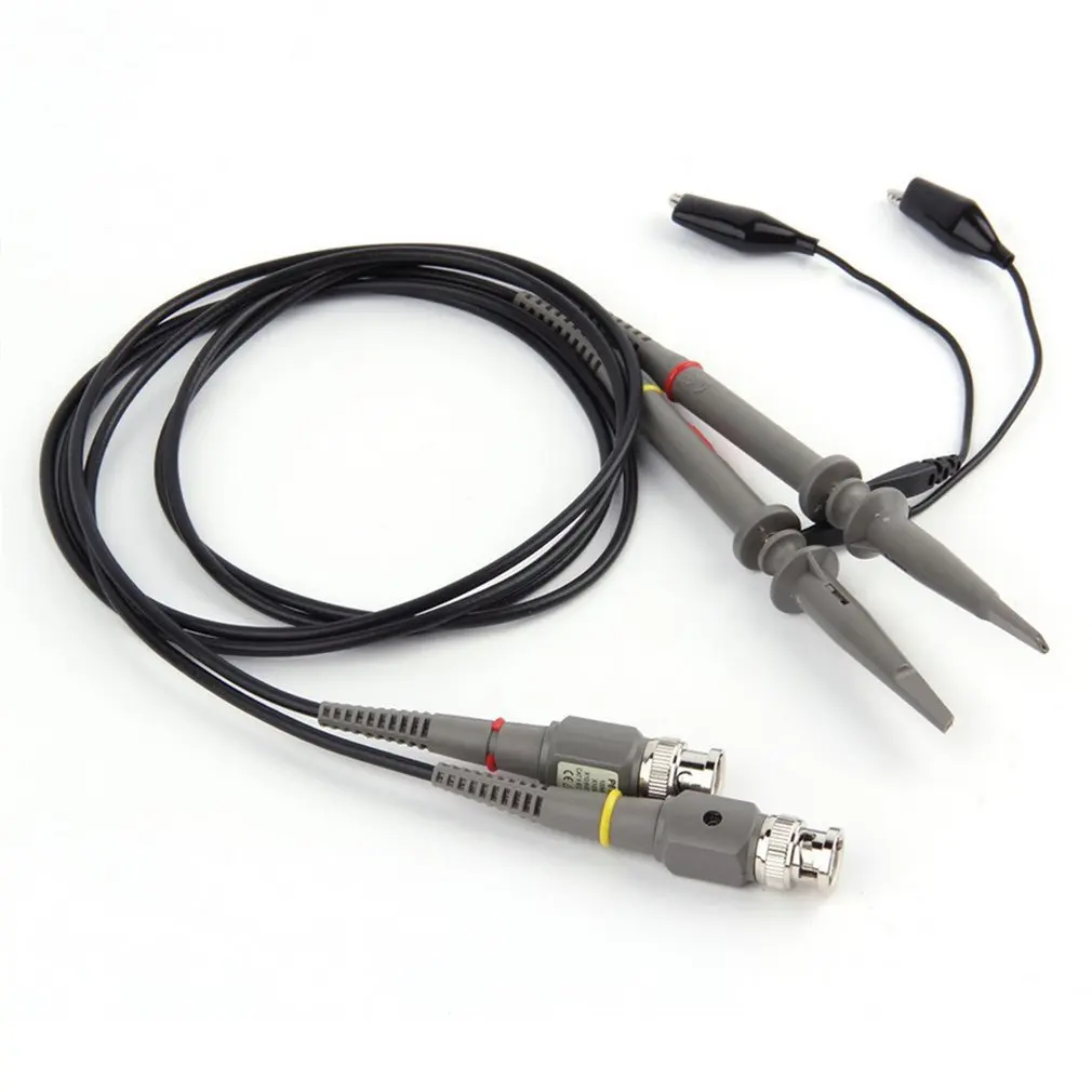 100MHZ Universal Oscilloscope Probe Clip-on Oscilloscope Tester BNC End Probe BNC Mini Grabber Test Cable
100MHZ Universal Oscilloscope Probe Clip-on Oscilloscope Tester BNC End Probe BNC Mini Grabber Test Cable