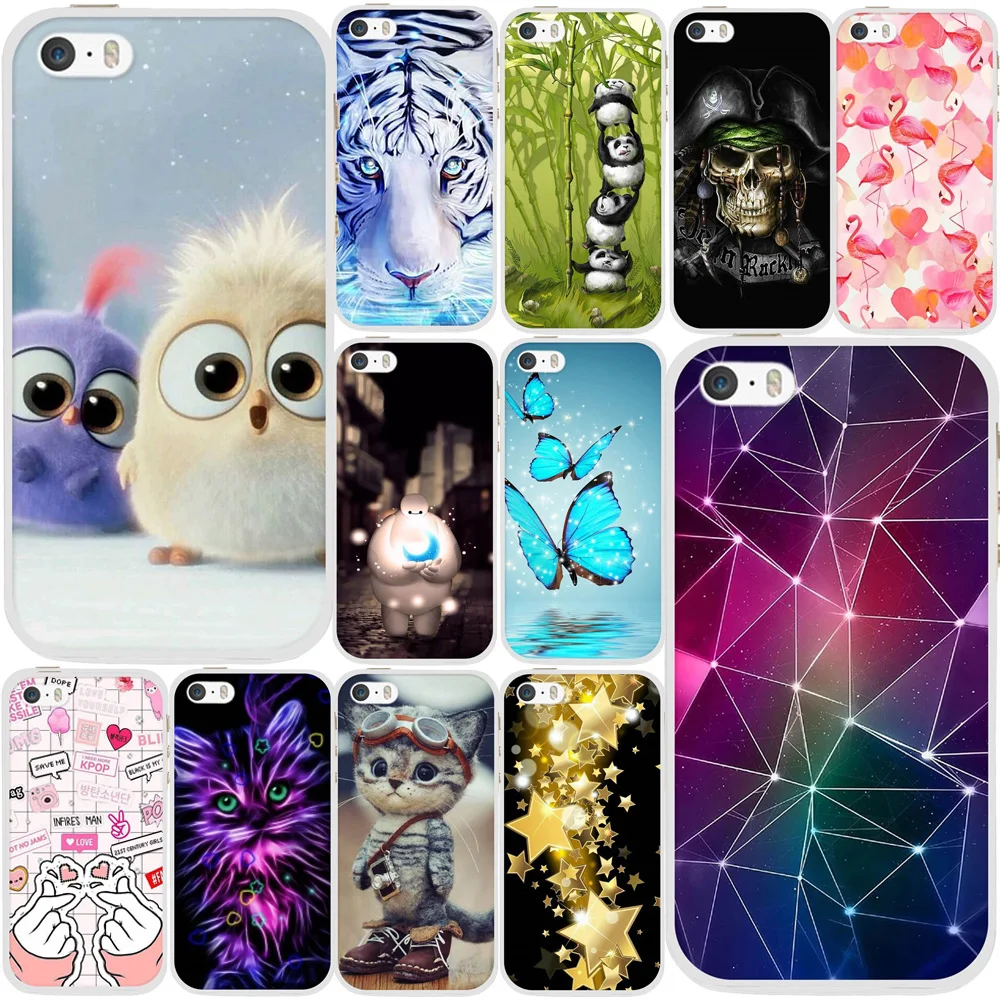 Case For iPhone 5 5s SE Case Cover Silicone TPU Cartoon Pattern Coque for iPhone 6 6s Case Cover Coque for iPhone 6s 5 s Fundas
Case For iPhone 5 5s SE Case Cover Silicone TPU Cartoon Pattern Coque for iPhone 6 6s Case Cover Coque for iPhone 6s 5 s Fundas