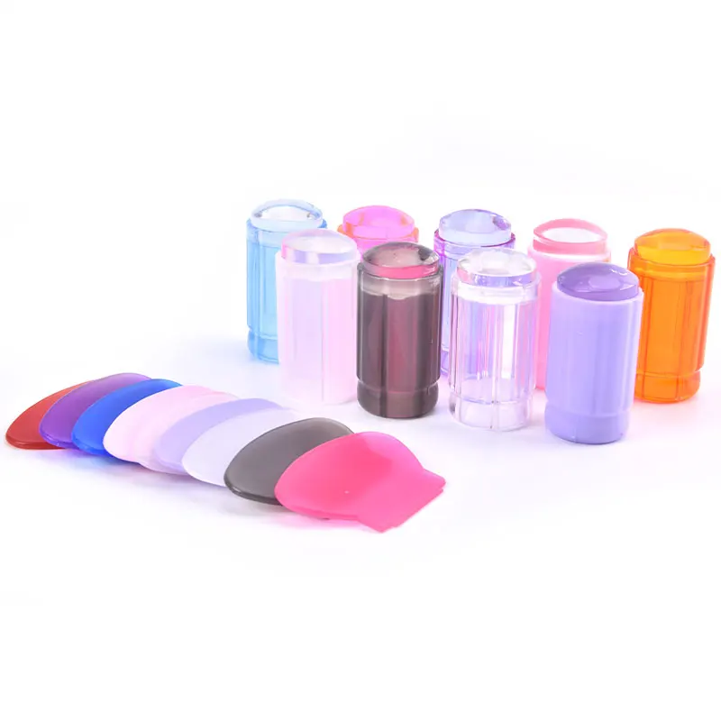 Nail Stamper Set Jelly Head With Scraper Nail Art Template Print Silicone Stamping Plate Tools Manicure Accessories
Nail Stamper Set Jelly Head With Scraper Nail Art Template Print Silicone Stamping Plate Tools Manicure Accessories