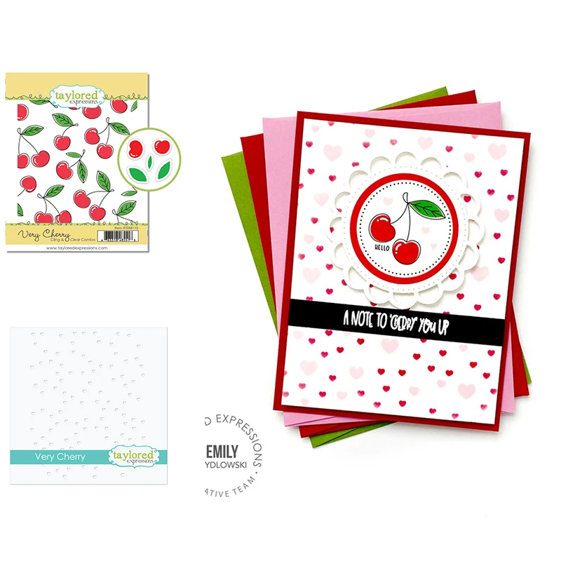 Cute Cherry Stamps And Scrapbook Diary Decoration Stencil Embossing Template Diy Greeting Card Handmade New Arrival 2021
Cute Cherry Stamps And Scrapbook Diary Decoration Stencil Embossing Template Diy Greeting Card Handmade New Arrival 2021