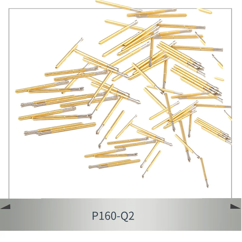 50-100 Metal Brass Nickel-Plated Compression Test Probe P160-Q2 Electronic Pogo Spring Pin Diameter 1.36mm
50-100 Metal Brass Nickel-Plated Compression Test Probe P160-Q2 Electronic Pogo Spring Pin Diameter 1.36mm