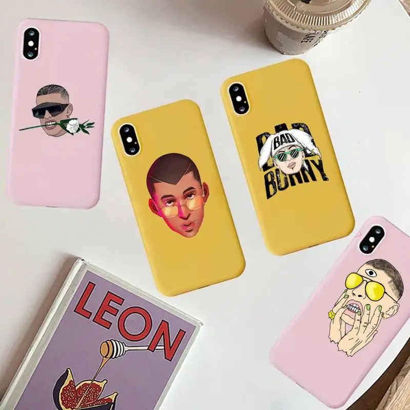 Bad Bunny Phone Case for iphone 12 mini 11 Pro Max X XS XR 7 8 6 6S Plus Solid Color Cases
Bad Bunny Phone Case for iphone 12 mini 11 Pro Max X XS XR 7 8 6 6S Plus Solid Color Cases