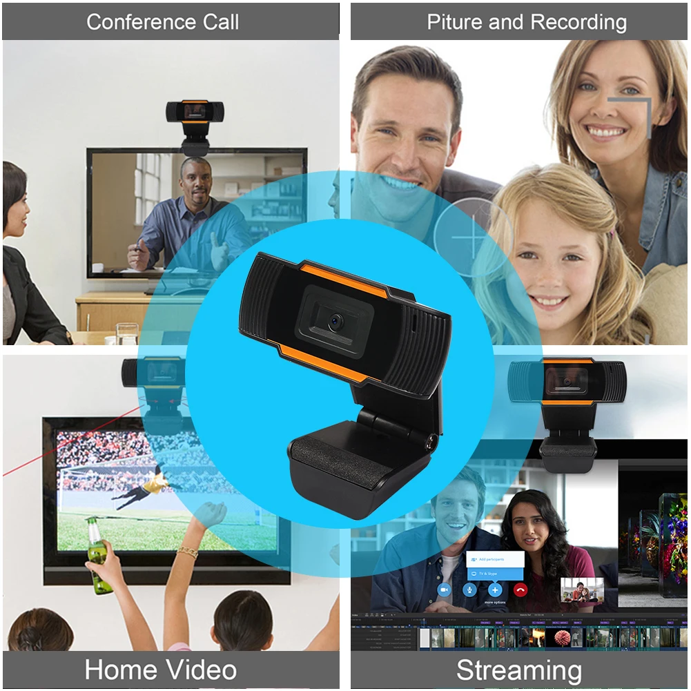 USB HD Webcam Built-in Micphone Driver Free USB Web Camera 30 fps 640 x 480 Camera for Win 10 8 7 PC Laptop Deasktop
USB HD Webcam Built-in Micphone Driver Free USB Web Camera 30 fps 640 x 480 Camera for Win 10 8 7 PC Laptop Deasktop