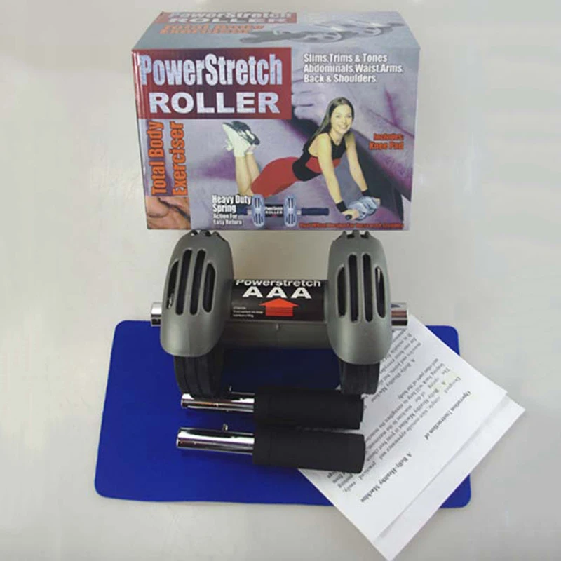 No Noise Practical Keep Fit Wheel Abdominal Wheel AB Roller with Dual Wheel Design Fitness Equipment with Knee Mat
No Noise Practical Keep Fit Wheel Abdominal Wheel AB Roller with Dual Wheel Design Fitness Equipment with Knee Mat