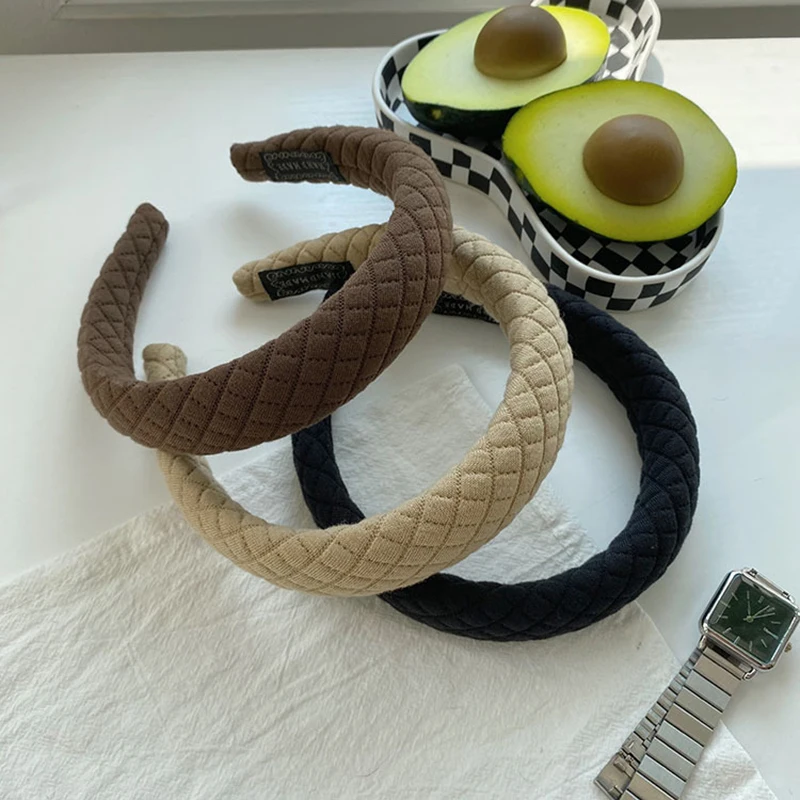 Cotton Knot Headband For Women Hair Accessories Grid Hair Hoop Sponge Hair Hoop Autumn Winter Headband Wide Brim Hair Hoop
Cotton Knot Headband For Women Hair Accessories Grid Hair Hoop Sponge Hair Hoop Autumn Winter Headband Wide Brim Hair Hoop