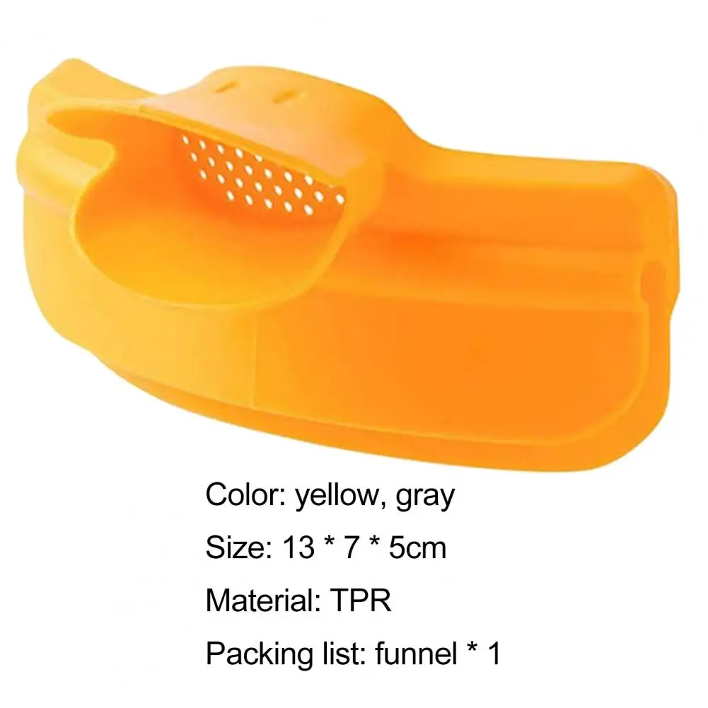 Home kitchen anti-spill and leak-proof pot with round mouth edge deflector silicone liquid deflector nozzle pouring soup funnel
Home kitchen anti-spill and leak-proof pot with round mouth edge deflector silicone liquid deflector nozzle pouring soup funnel