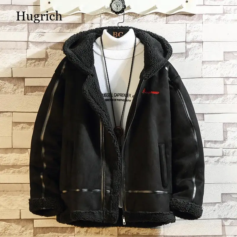 Winter Men Leather Jacket Imitate Deerskin Fleece Cold-proof Cotton-padded Slim faux Leather Coats Mens Collar jackets
Winter Men Leather Jacket Imitate Deerskin Fleece Cold-proof Cotton-padded Slim faux Leather Coats Mens Collar jackets