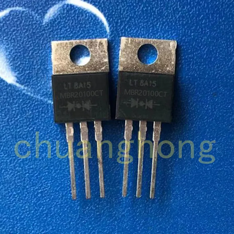1Pcs/Lot Original New MBR20100CT 20A 100V MBR20100 Schottky Rectifier Diode TO-220
1Pcs/Lot Original New MBR20100CT 20A 100V MBR20100 Schottky Rectifier Diode TO-220