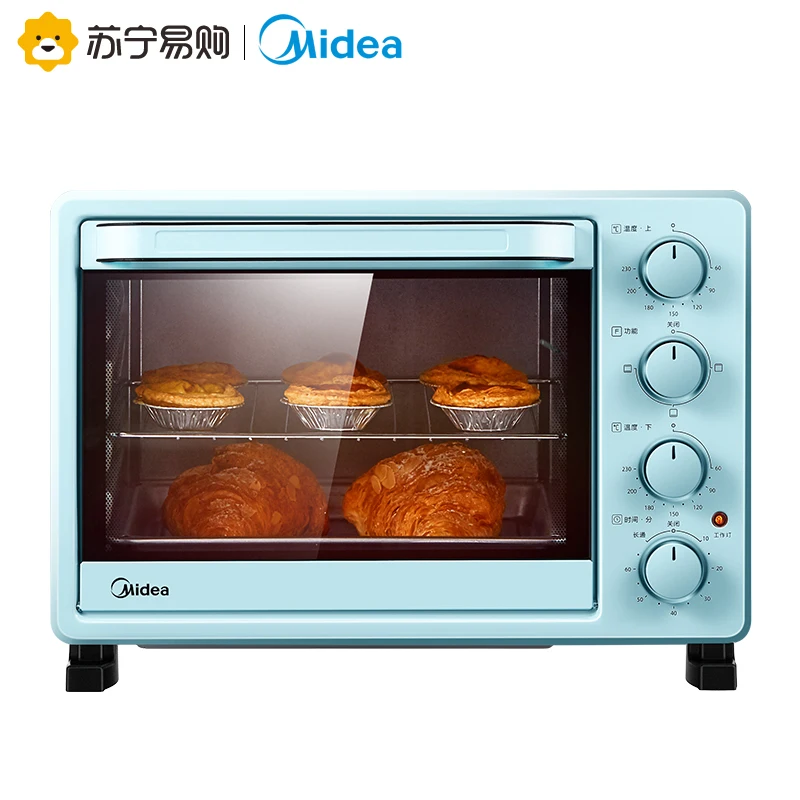 Электрическая духовка Midea для дома верхние и нижние трубки независимый контроль