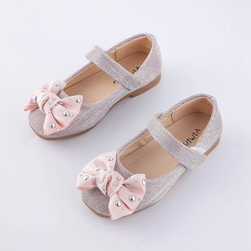 Round-headed Girl Little Princess Single-shoe Soft-soled Bow Children's Casual Ladies Shoes Baby Shoes Little Girl Shoes
Round-headed Girl Little Princess Single-shoe Soft-soled Bow Children's Casual Ladies Shoes Baby Shoes Little Girl Shoes