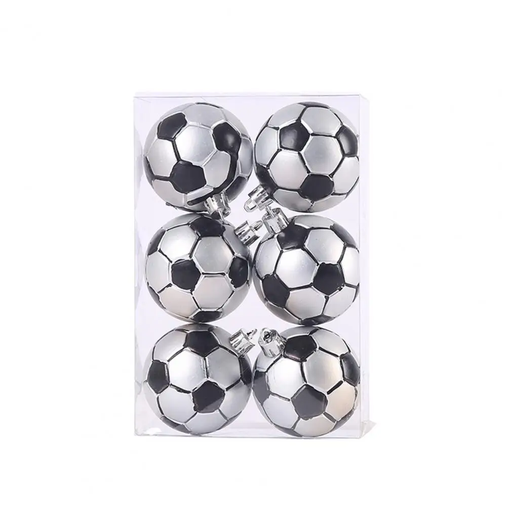 6Pcs/Set Portable Xmas Balls Sport Style Plastic Miniature Sports Balls Hanging Pendant Christmas Party Drop Decoration 
6Pcs/Set Portable Xmas Balls Sport Style Plastic Miniature Sports Balls Hanging Pendant Christmas Party Drop Decoration