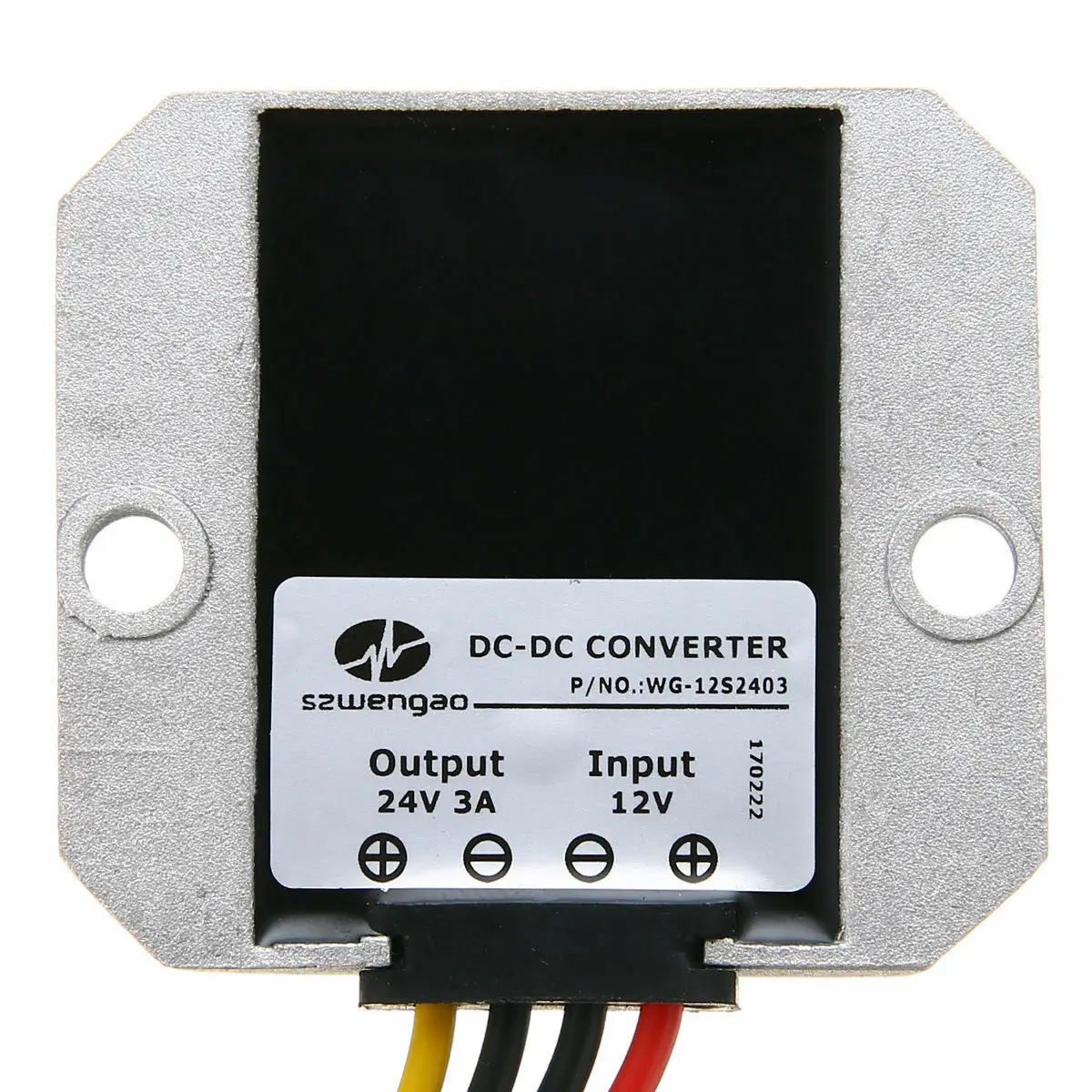 US 1x DC-DC 12V Step Up to 24V 3A 72W Car Power Converter Regulator Waterproof universal
US 1x DC-DC 12V Step Up to 24V 3A 72W Car Power Converter Regulator Waterproof universal