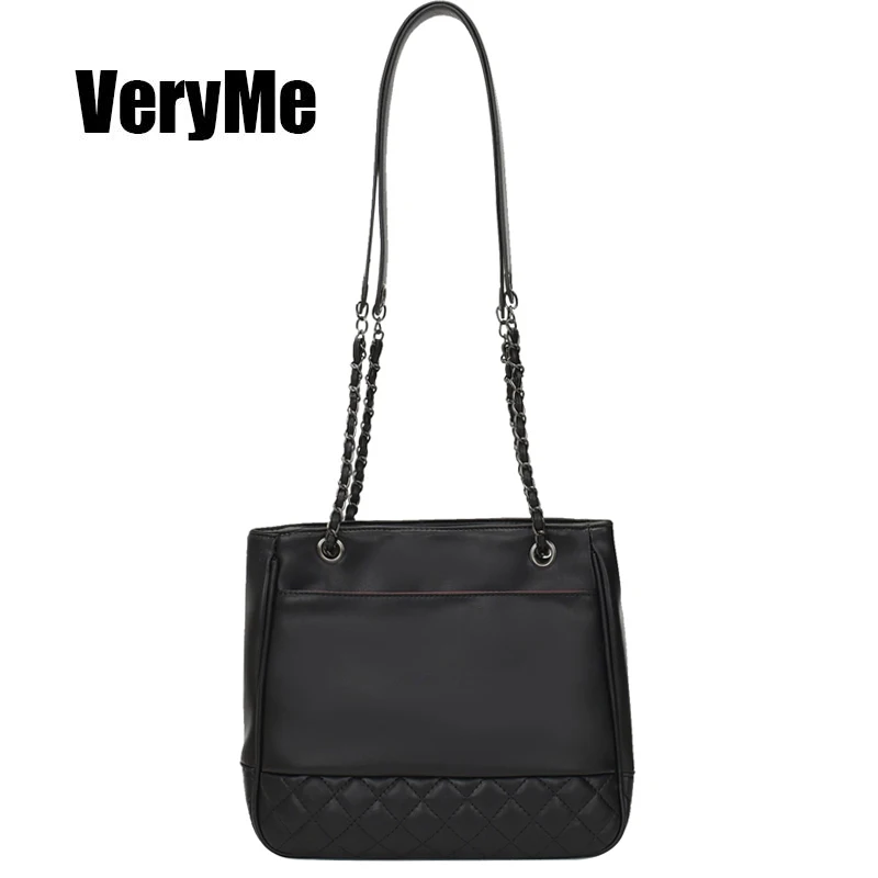 VeryMe High Quality Leather Womens Handbag Soft Casual Shoulder Bag For Ladies Large Capacity Tote Bag Fashion Clutch Sac A Main
VeryMe High Quality Leather Womens Handbag Soft Casual Shoulder Bag For Ladies Large Capacity Tote Bag Fashion Clutch Sac A Main
