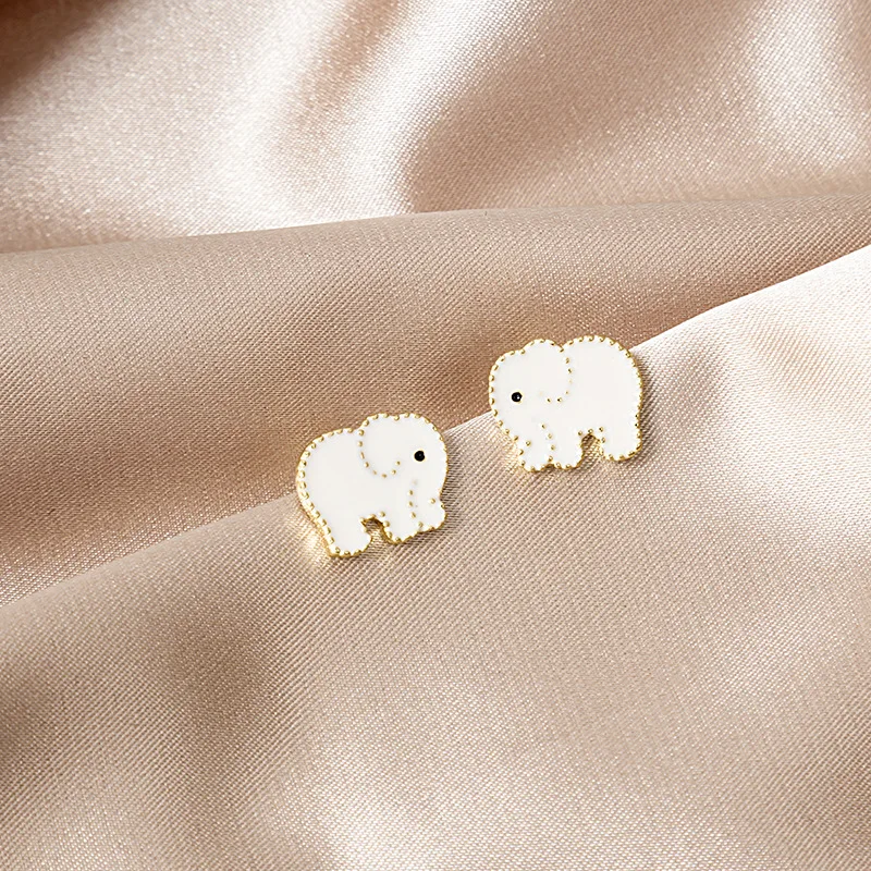 Stainless Steel Cute Animals Elephant Stud Earrings Baby Girl Accessories Gold Color Earring Fashion Jewelry Party
Stainless Steel Cute Animals Elephant Stud Earrings Baby Girl Accessories Gold Color Earring Fashion Jewelry Party
