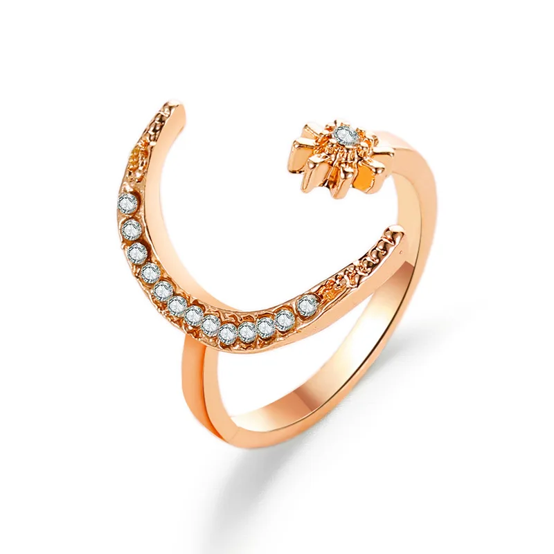 2021 Vintage Minimalist Zircon Moon Star Opening Ring For Charming Women Party Bohemian Jewelry Cute Gift
2021 Vintage Minimalist Zircon Moon Star Opening Ring For Charming Women Party Bohemian Jewelry Cute Gift