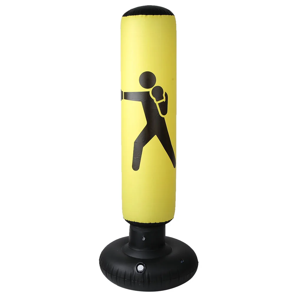 PVC 160cm Fitness Hit Sandbag Adults Children Inflatable Column Tumbler Punching Bag(yellow)
PVC 160cm Fitness Hit Sandbag Adults Children Inflatable Column Tumbler Punching Bag(yellow)