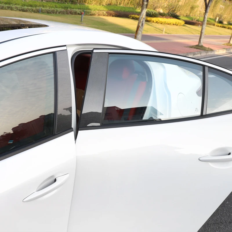 8pcs Glossy Black PC window pillar sticker trim fit for 2020 Mazda 3 Axela accessories
8pcs Glossy Black PC window pillar sticker trim fit for 2020 Mazda 3 Axela accessories
