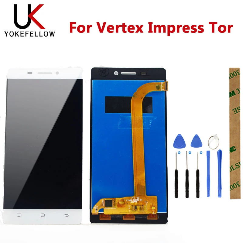 ЖК дисплей для Vertex Impress Tor 100% тестирование сенсорный экран в комплекте|Экраны