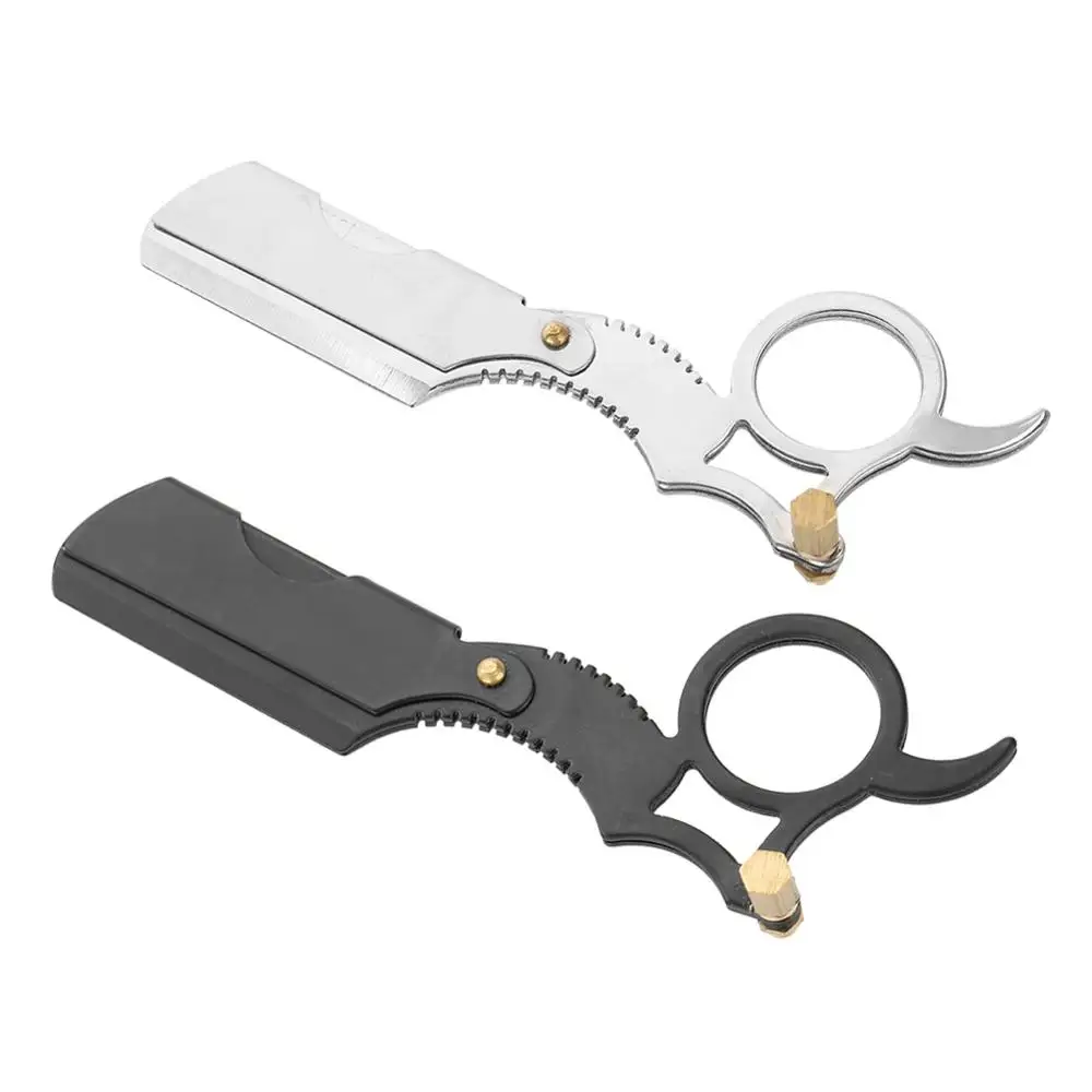 Stainless Steel Portable Manual Shaving Razor Edge Barber Razor Beard Hair Cutting Tatoo Knife Razor Male Head Face Clean Supply 
Stainless Steel Portable Manual Shaving Razor Edge Barber Razor Beard Hair Cutting Tatoo Knife Razor Male Head Face Clean Supply