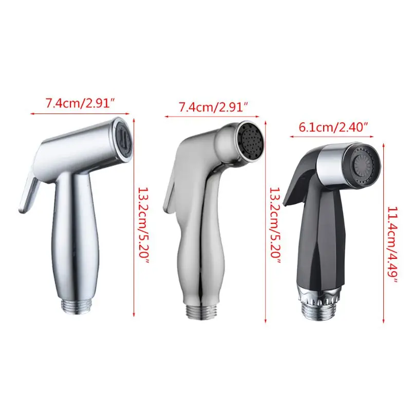 1Set High Pressure Toilet Handheld Bidet Sprayer Metal Spraying Shower Head
1Set High Pressure Toilet Handheld Bidet Sprayer Metal Spraying Shower Head