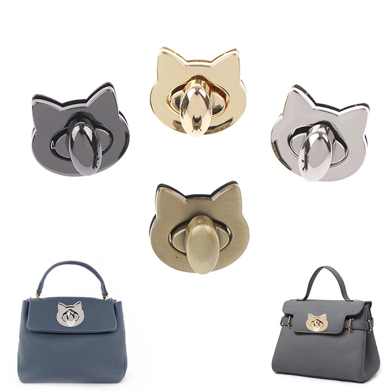 1pcs Metal Cute Cat Bag Turn Lock Twist Lock Clasp Leather Craft Women Bag Handbag Shoulder Bag Purse DIY Hardware
1pcs Metal Cute Cat Bag Turn Lock Twist Lock Clasp Leather Craft Women Bag Handbag Shoulder Bag Purse DIY Hardware
