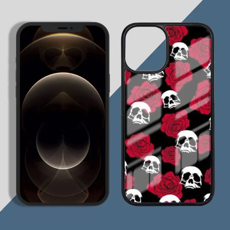 Skeleton flower pattern horror Phone Case for iPhone 11 12 pro XS MAX 8 7 6 6S Plus X 5S SE 2020 XR Hard PC
Skeleton flower pattern horror Phone Case for iPhone 11 12 pro XS MAX 8 7 6 6S Plus X 5S SE 2020 XR Hard PC