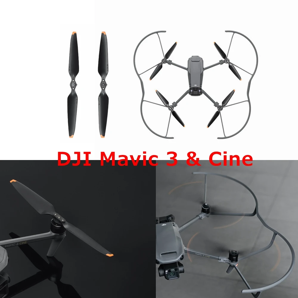 Original DJI Mavic 3 & Cine Propellers Propeller Guard Protective Low-Noise Drone Flight Protection Accessories
Original DJI Mavic 3 & Cine Propellers Propeller Guard Protective Low-Noise Drone Flight Protection Accessories