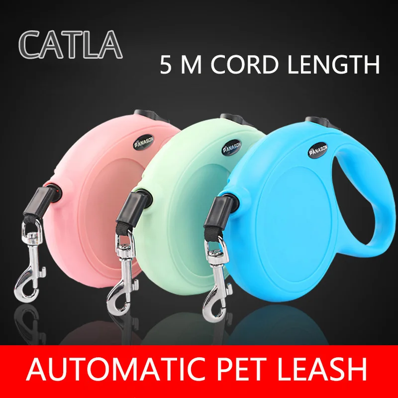 CATLA 3m/5m Retractable Roulette Dog Leash Pet Supplies Dog Harness Suitable For Cats And Small Dogs Walking Puppy Accessories
CATLA 3m/5m Retractable Roulette Dog Leash Pet Supplies Dog Harness Suitable For Cats And Small Dogs Walking Puppy Accessories