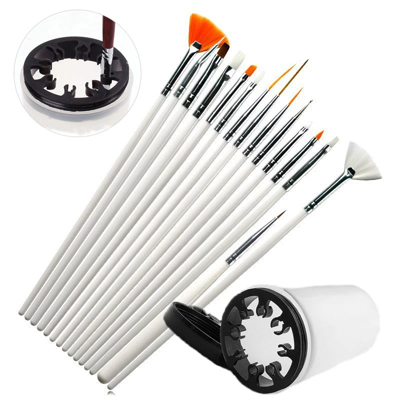 15 Pcs Model Hand-Painted Brush Pen Set Art Drawing Coloring Brushes Cleaning Pen Holder for DIY Gumdan Model Oil Acrylic Paint
15 Pcs Model Hand-Painted Brush Pen Set Art Drawing Coloring Brushes Cleaning Pen Holder for DIY Gumdan Model Oil Acrylic Paint