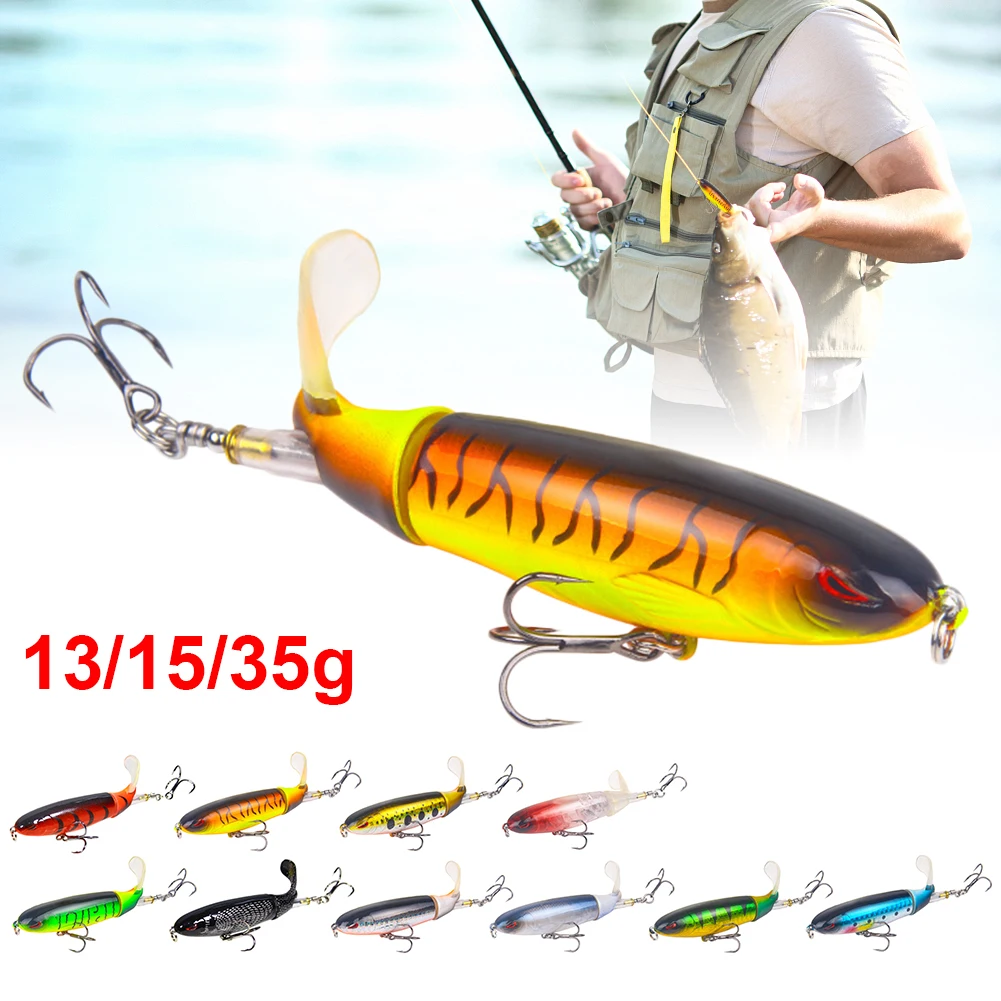1PCS 13g/15g/35g Fishing Lure Topwater Baits Spinnerbait Artificial Bait Hard Soft Rotating Tail Fishing Tackle On Salling
1PCS 13g/15g/35g Fishing Lure Topwater Baits Spinnerbait Artificial Bait Hard Soft Rotating Tail Fishing Tackle On Salling