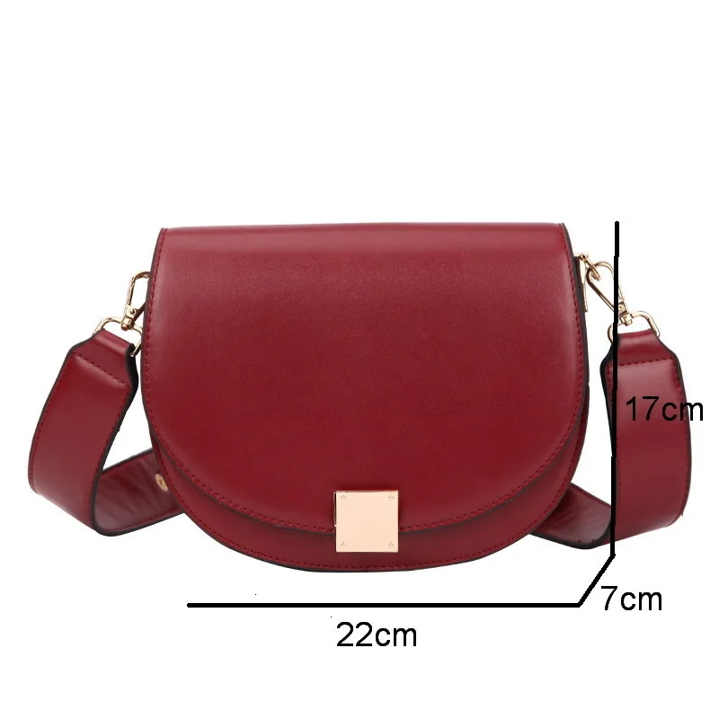 LUCDO Bags For Women Small Messenger Saddle Bag Vintage Crossbody Leather Shoulder Luxury Brand Women Bag Designer Sac A Main
LUCDO Bags For Women Small Messenger Saddle Bag Vintage Crossbody Leather Shoulder Luxury Brand Women Bag Designer Sac A Main