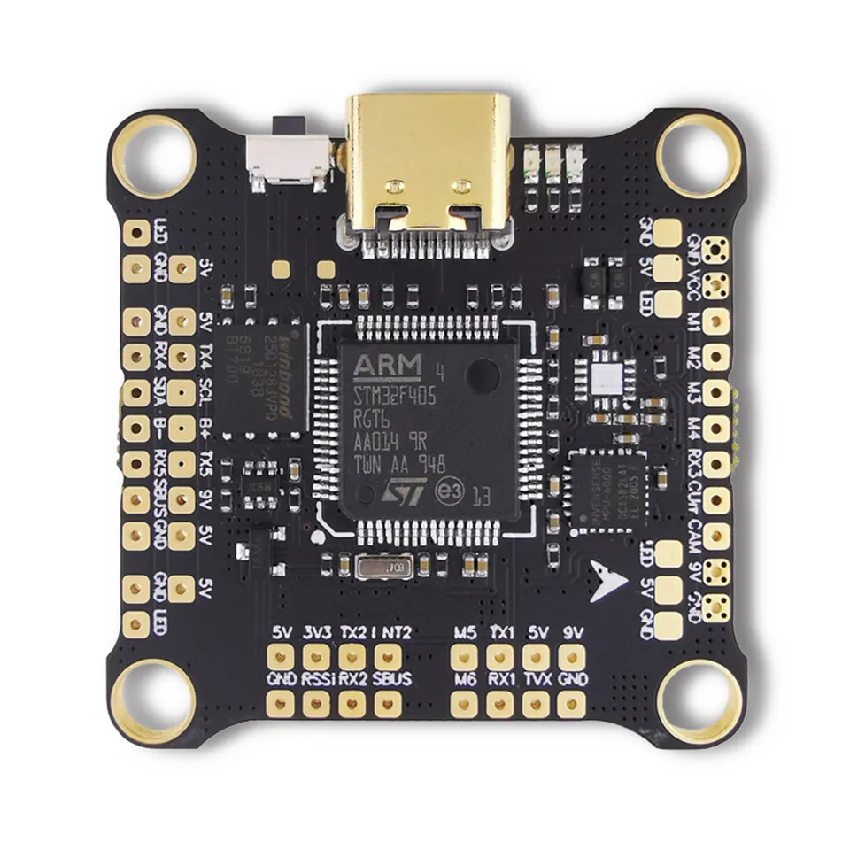 HAKRC F405 DJI 4530D F4 Flight Controller 3-6S Lipo Dual BEC 5V 3A 9V 2.5A Betaflight STM32F405RGT6 for FPV Racing Drone Parts
HAKRC F405 DJI 4530D F4 Flight Controller 3-6S Lipo Dual BEC 5V 3A 9V 2.5A Betaflight STM32F405RGT6 for FPV Racing Drone Parts