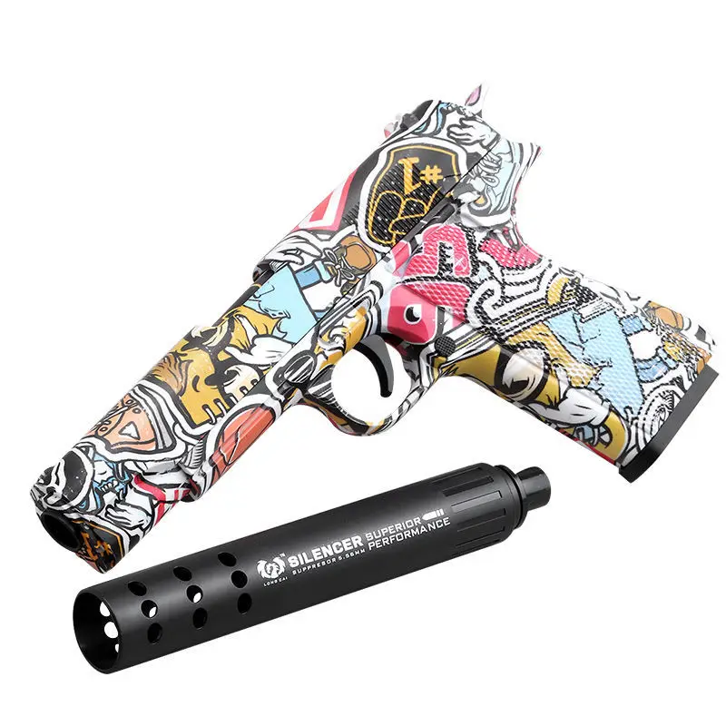 M1911 Toy Gun, Shell Ejection Pistol Toy, Soft Dart Bullet, Boy Outdoor Sports Fun Shooting Game, Birthday Gift
M1911 Toy Gun, Shell Ejection Pistol Toy, Soft Dart Bullet, Boy Outdoor Sports Fun Shooting Game, Birthday Gift