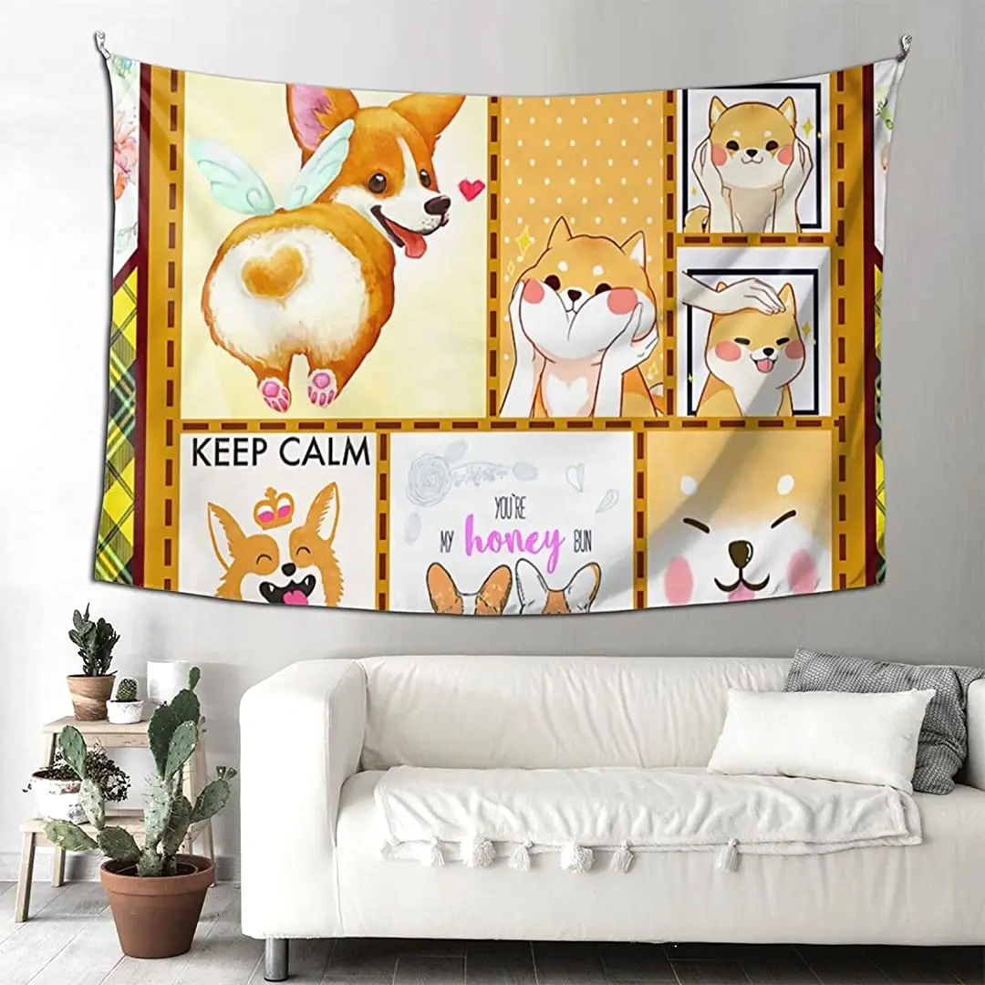 Tapestry Tapestry Keep Calm And Corgi Wall Art Decoration Bedroom / Living Room / Dormitory
Tapestry Tapestry Keep Calm And Corgi Wall Art Decoration Bedroom / Living Room / Dormitory
