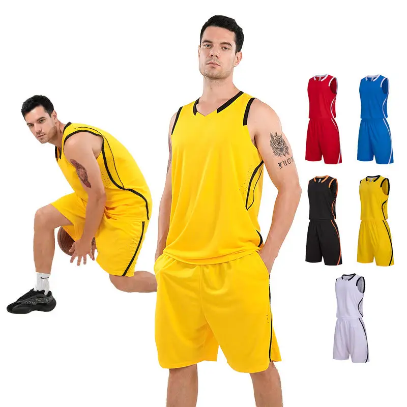 Professional Men's Basketball Jerseys Sportswear Custom Number Name Adult Quick Dry Sleeveless Shirt+Shorts Sport Suit
Professional Men's Basketball Jerseys Sportswear Custom Number Name Adult Quick Dry Sleeveless Shirt+Shorts Sport Suit