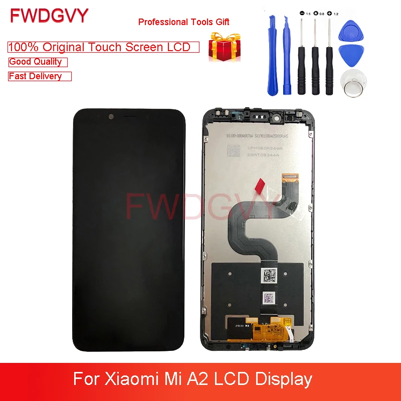 ЖК-дисплей 5,99 ''для XIAOMI Mi A2 M1804D2SG M1804D2SI, дигитайзер сенсорного экрана, запасные части для ремонта, оригинал
ЖК-дисплей 5,99 ''для XIAOMI Mi A2 M1804D2SG M1804D2SI, дигитайзер сенсорного экрана, запасные части для ремонта, оригинал