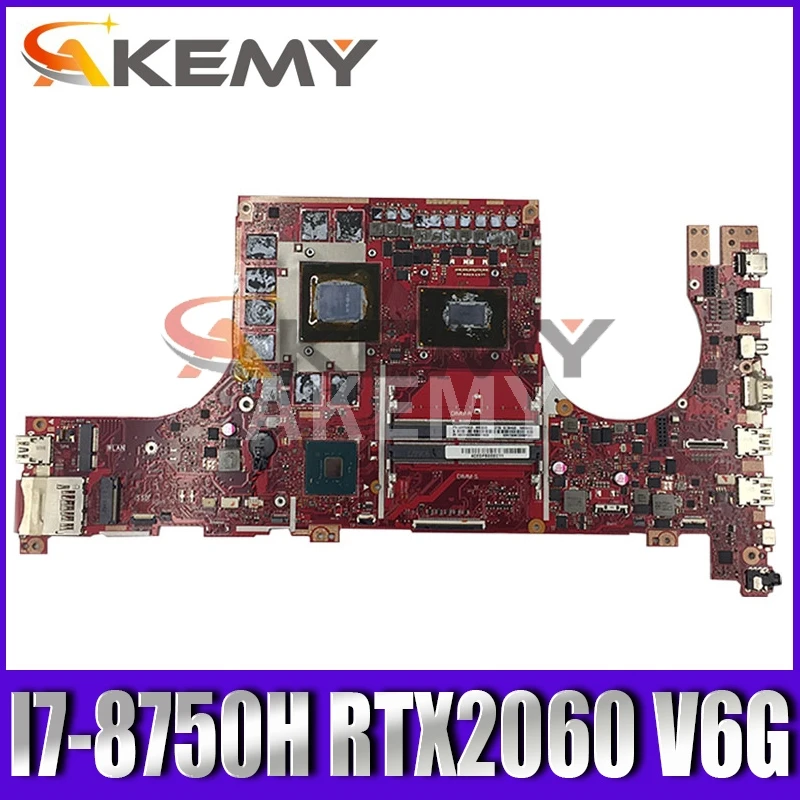 GL504GW Laptop motherboard for ASUS ROG Strix Scar II GL504GS original mainboard HM370 I7-8750H RTX2060 V6G
GL504GW Laptop motherboard for ASUS ROG Strix Scar II GL504GS original mainboard HM370 I7-8750H RTX2060 V6G