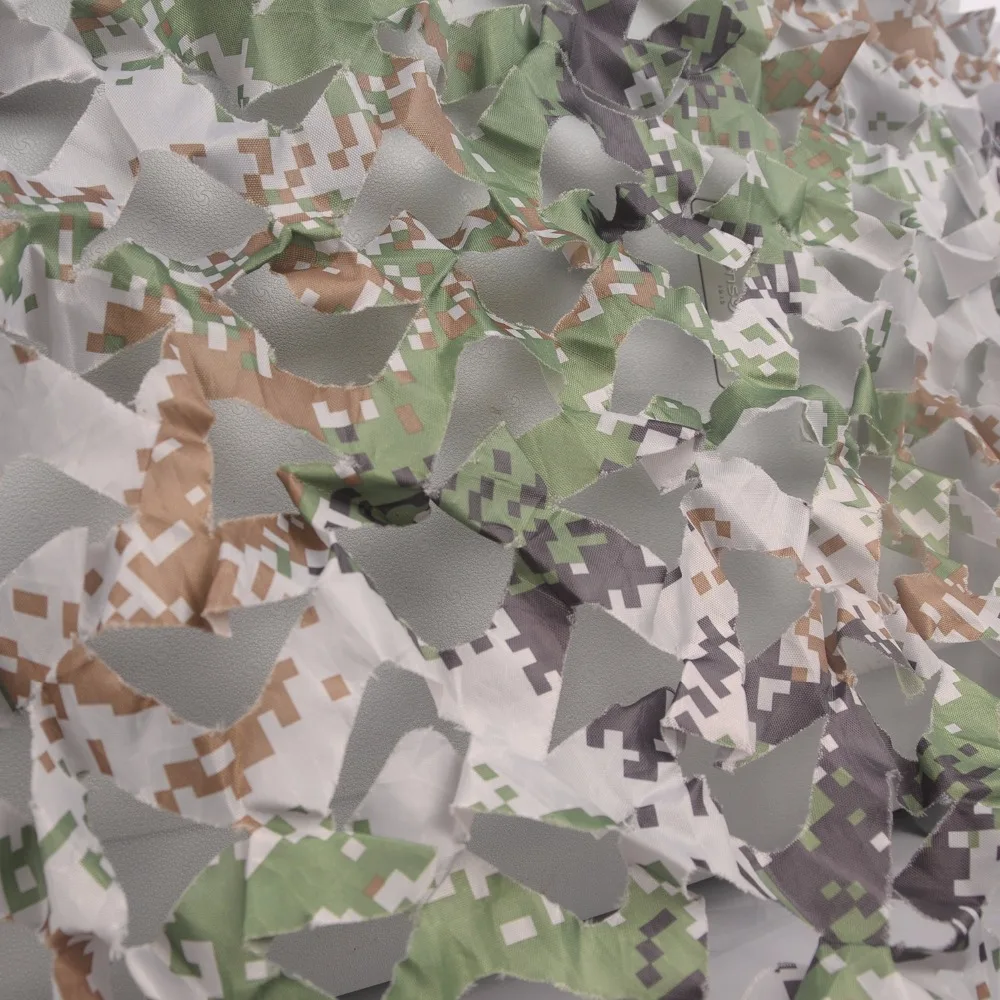 Simple 1.5x6m Woodland Blue Green Desert Camouflage Nets Camo Netting without Edge Binding Sun Shelter Car Cover
Simple 1.5x6m Woodland Blue Green Desert Camouflage Nets Camo Netting without Edge Binding Sun Shelter Car Cover