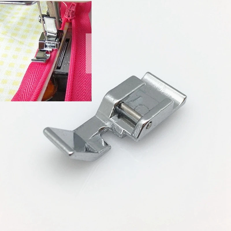 1Pc Household Multi-function Sewing Machine Zipper Presser Foots Handwork Cloth Presser Foots Single Clothing Zipper Sewing Acce
1Pc Household Multi-function Sewing Machine Zipper Presser Foots Handwork Cloth Presser Foots Single Clothing Zipper Sewing Acce