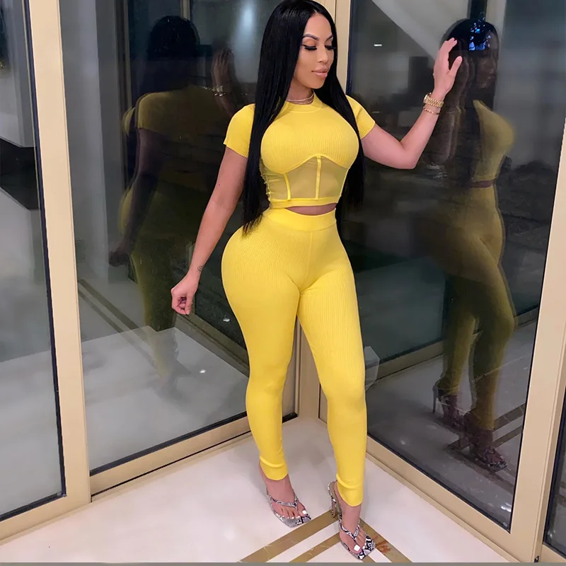 Tracksuit Women Two Piece Set Women Crop Top + Leggings Pants High Waist Pants 2020 Summer African Clothes Streetwear Outfits
Tracksuit Women Two Piece Set Women Crop Top + Leggings Pants High Waist Pants 2020 Summer African Clothes Streetwear Outfits