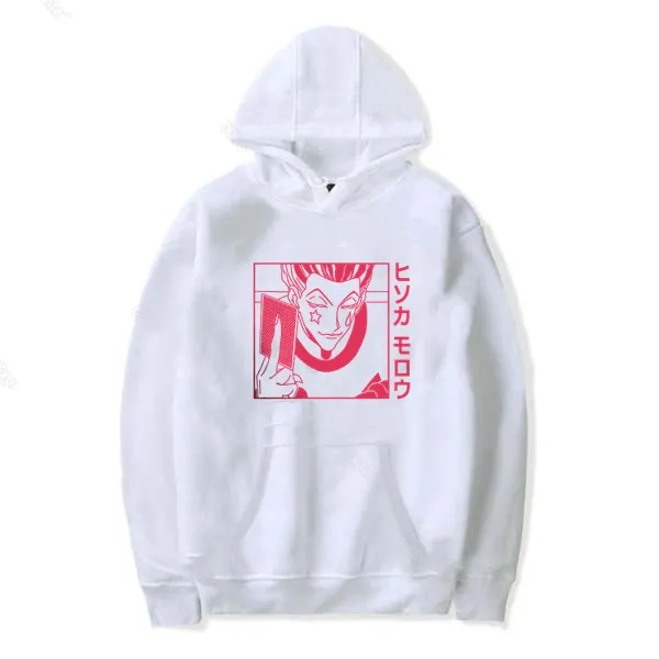 Women HUNTER x HUNTER Anime 2021 Hoodies Anime Hisoka Harajuku hunter x hunter Japanese oversized Hoodies female Dropshipping
Women HUNTER x HUNTER Anime 2021 Hoodies Anime Hisoka Harajuku hunter x hunter Japanese oversized Hoodies female Dropshipping