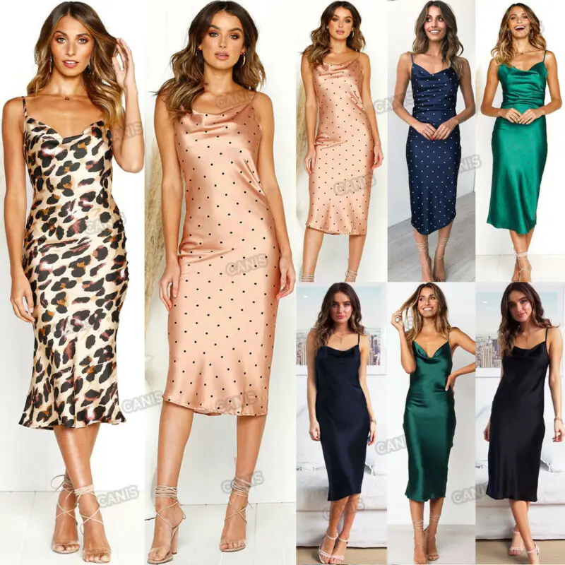 Valentine Women Sexy Spaghetti Strap Slip Dress Deep V Neck Sleeveless Backless Summer Beach Dress Female Autumn Cami Long Dress
Valentine Women Sexy Spaghetti Strap Slip Dress Deep V Neck Sleeveless Backless Summer Beach Dress Female Autumn Cami Long Dress