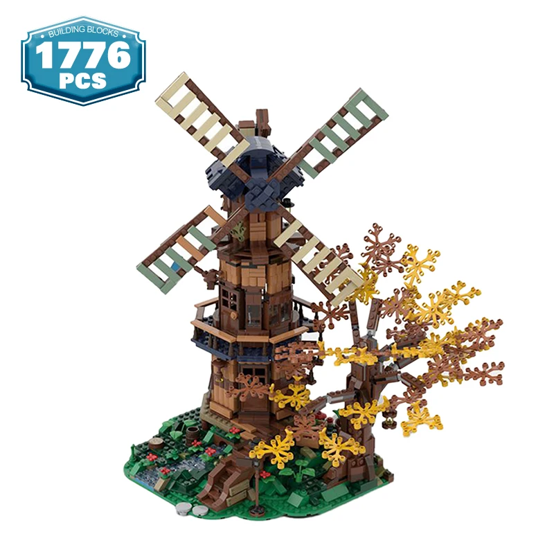 Конструктор MOC ветряная мельница, дом на дереве 21318
Конструктор MOC ветряная мельница, дом на дереве 21318