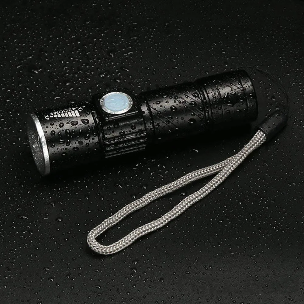 Mini Rechargeable LED Flashlight Use XPE + COB lamp beads 100 meters lighting distance Used for adventure, camping, etc.
Mini Rechargeable LED Flashlight Use XPE + COB lamp beads 100 meters lighting distance Used for adventure, camping, etc.